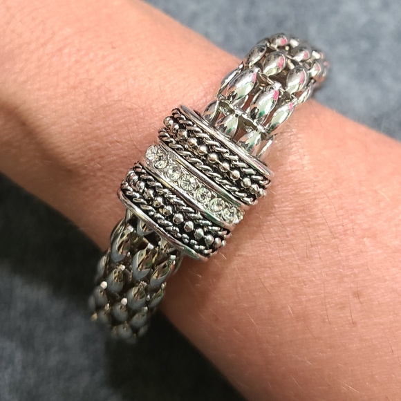 Silver Costume Bracelet - Picture 3 of 3